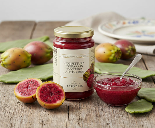 Extra prickly pear jam from etna D.O.P.