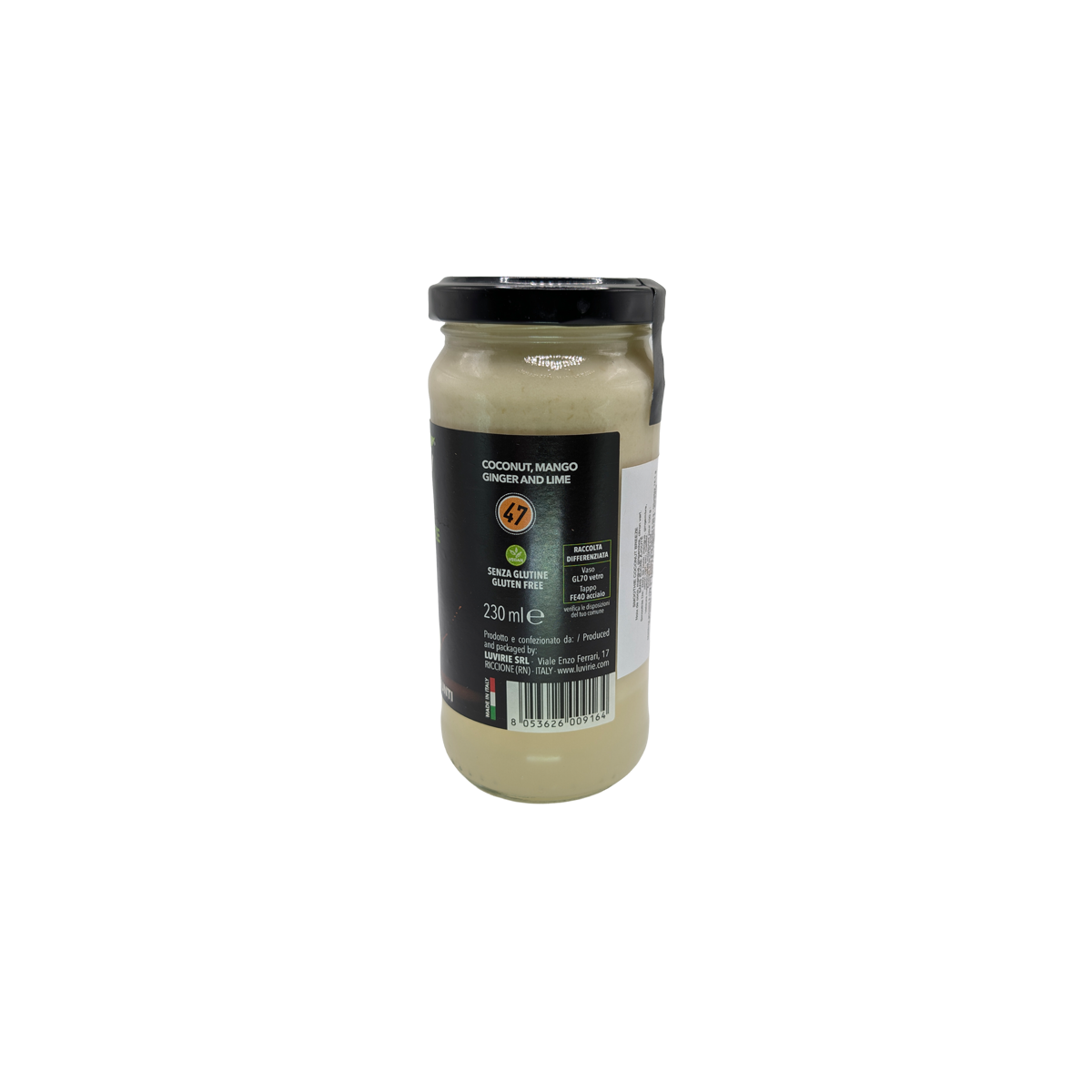 Smoothie Coconut Breeze coconut, mango, lime and ginger