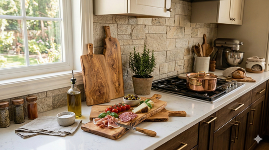 Olive wood cutting board