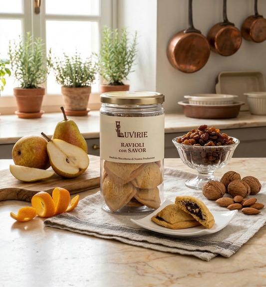 Biscotti Ravioli filled with Sàvor