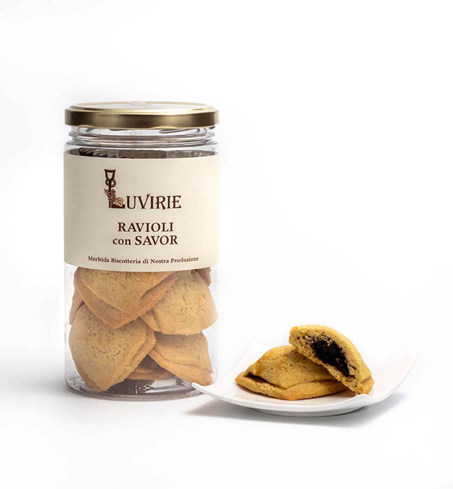 Biscotti Ravioli filled with Sàvor
