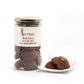 Cocoa Ravioli filled with candied Amarene
