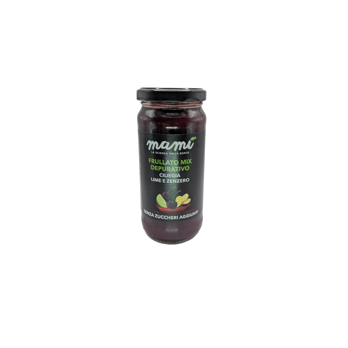 Smootie cherry, lime and ginger