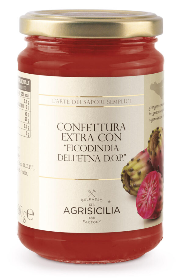 Extra prickly pear jam from etna D.O.P.