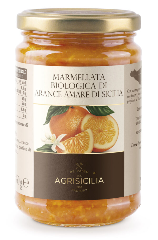 Organic Bitter Sicilian Orange Marmalade
